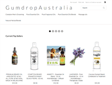 Tablet Screenshot of gumdrop.com.au